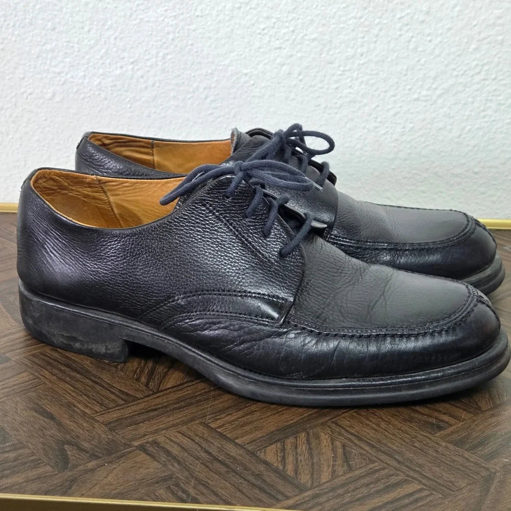 Sandro Moscoloni Vineyard Leather Apron Toe Lace Up‎ Dress Shoes Comfort Work